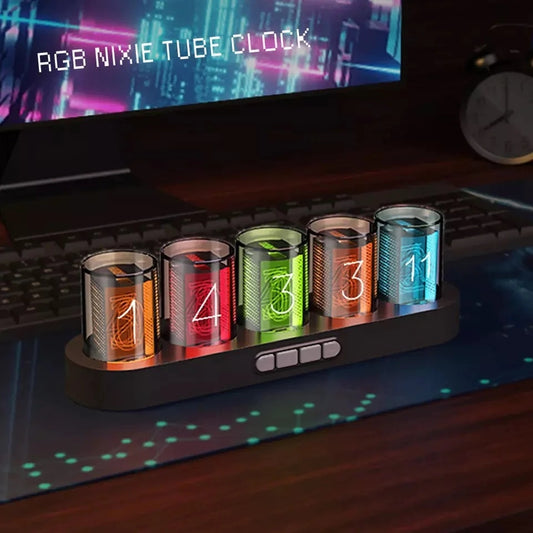 RGB Luminotron Clock Creative Led Electronic Digital Clock Colorful Clock